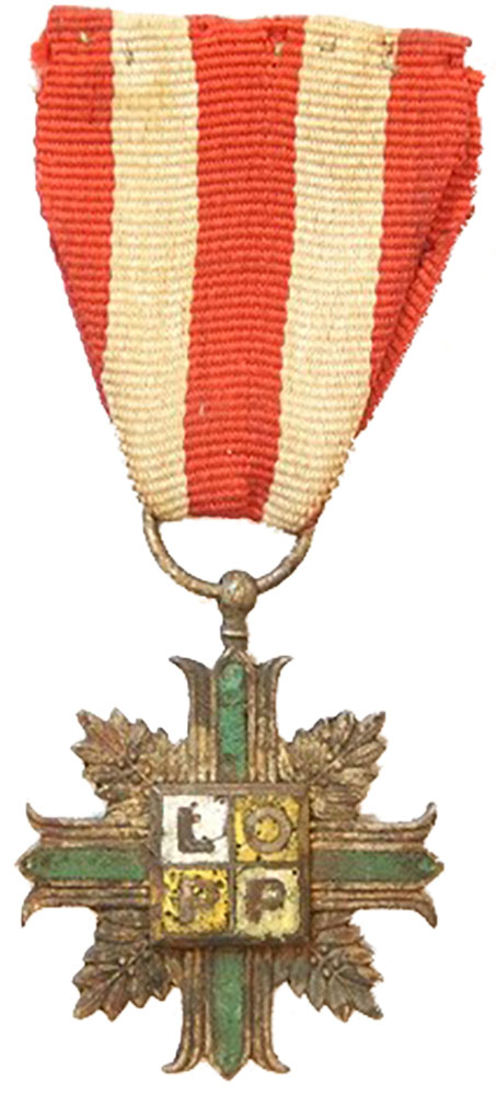 Odznaka Honorowa Ligi Obrony Przeciwlotniczej i Przeciwgazowej, fot. Muzeum Katyńskie