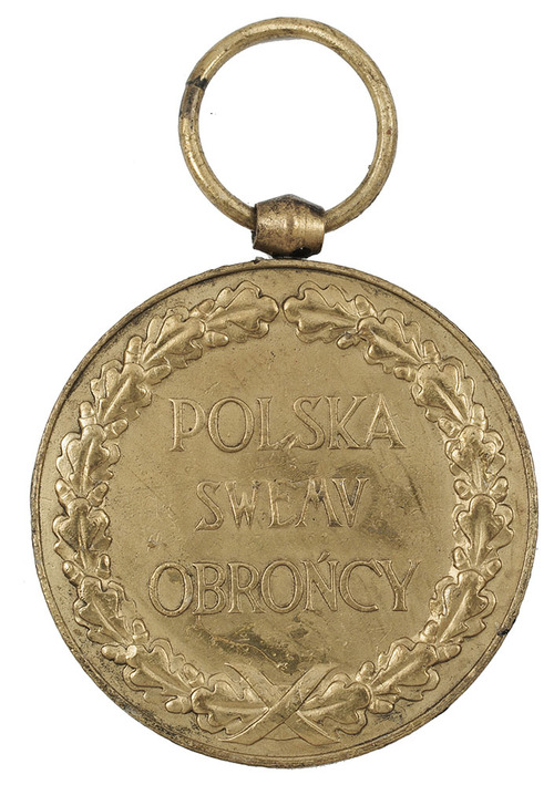 Medal Pamiatkowy za Wojnę 1918-1921 (awers), fot. Muzeum Katyńskie